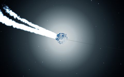 Halley Kuyruklu Yıldızı — Numex Evren 3D güneş sistemi görüntüsü